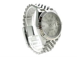 Thumbnail von Rolex Datejust 41 Edelstahl Weißgold 126334 Silber Jubile </h1>