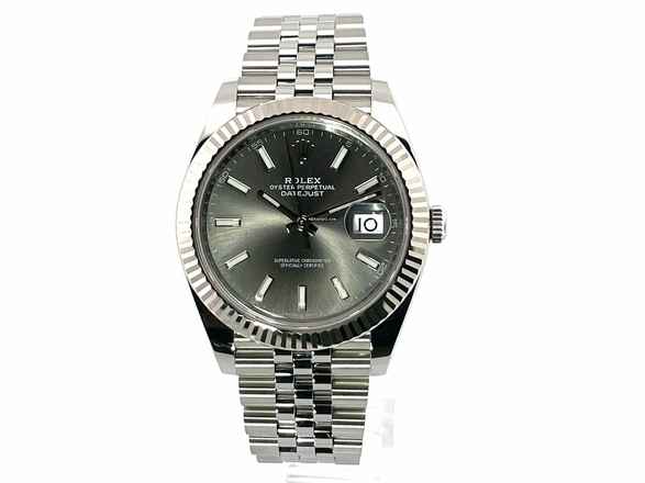  Rolex Datejust 41 Edelstahl Weißgold 126334 Rhodium Jubile </h1> 