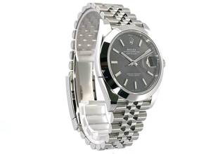 Thumbnail von Rolex Datejust 41 Ref. 126300 Edelstahl Rhodium Index Jubile-Band </h1>