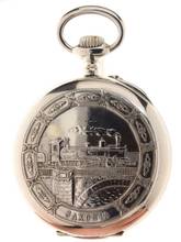 Thumbnail von Saxonia Gents big open face Case Pocket Watch </h1>