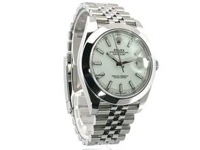 Thumbnail von Rolex Datejust 41 Ref. 126300 Edelstahl Weiß Index Jubile-Band </h1>