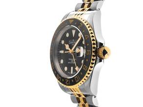 Thumbnail von Davosa Ternos Automatic GMT Stahl PVD Gold Keramik Automatik Armband Stahl PVD Gold 40mm Ref.161.591.05 Box&Pap. Full Set Neu