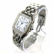 Thumbnail von Cartier Panthère 29mm Steel 0.55TCW Diamond Watch </h1>