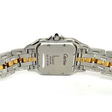 Thumbnail von Cartier Panthère Quartz 27mm 1 Row Gold 0.78TCW Diamond Watch </h1>