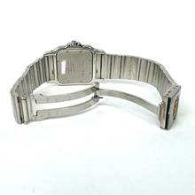 Thumbnail von Cartier Santos Galbée 29mm Quartz 2 Tone 0.85TCW Diamond Watch </h1>