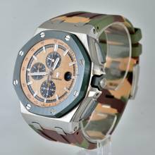Thumbnail von Audemars Piguet Royal Oak Offshore Chronograph 26400SO Chronograph Camo Full Set NEW 2021’s </h1>