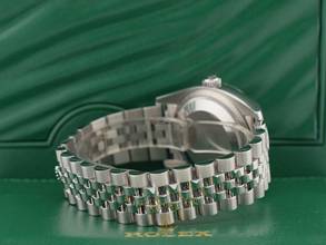 Thumbnail von Rolex Datejust 36 116234 Silver Roman Dial With After Diamonds Bezel - Full Set 36mm </h1>
