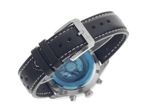 Thumbnail von Davosa Newton Pilot Rally Chronograph Stahl Automatik Armband Leder limitiert Ref.161.536.45 Full Set Neu