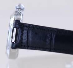 Thumbnail von Cartier Pasha C Date Automatic Stahl Klassiker Luxusuhr white arabic dial 35mm rar </h1>