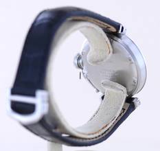 Thumbnail von Cartier Pasha C Date Automatic Stahl Klassiker Luxusuhr white arabic dial 35mm rar </h1>