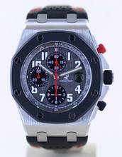 Thumbnail von Audemars Piguet Royal Oak Offshore Chronograph GSTAAD Limited Chronograph Titan grey arabic Dial rar </h1>
