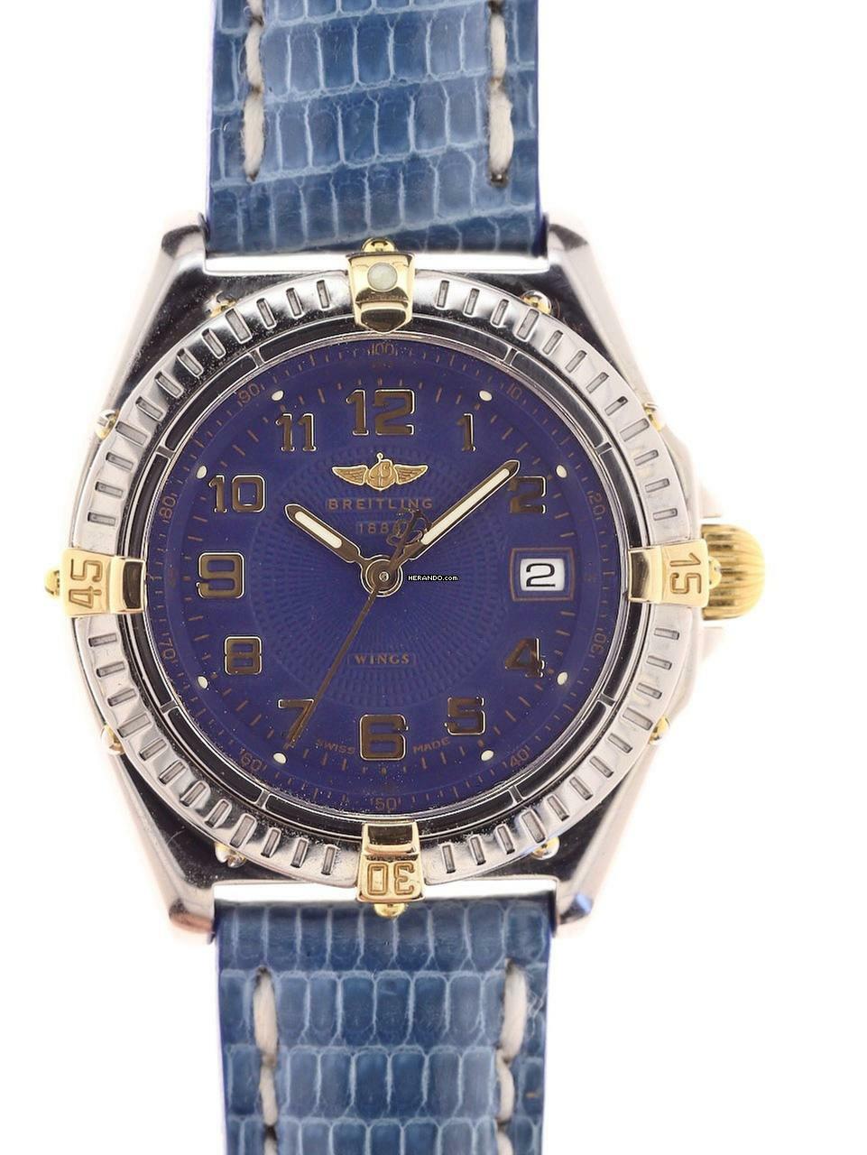  Breitling Wings Lady Ladies Quartz Wristwatch Windrider Wings Lady </h1> 