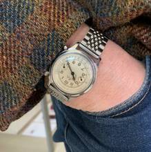Thumbnail von Mido Multifort Multichrono “Tasti Tondi” Medical radium dial steel 1935’s </h1>