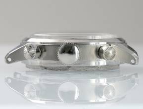 Thumbnail von Mido Multifort Multichrono “Tasti Tondi” Medical radium dial steel 1935’s </h1>