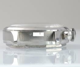 Thumbnail von Mido Multifort Multichrono “Tasti Tondi” Medical radium dial steel 1935’s </h1>