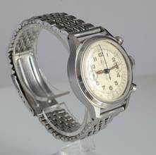 Thumbnail von Mido Multifort Multichrono “Tasti Tondi” Medical radium dial steel 1935’s </h1>