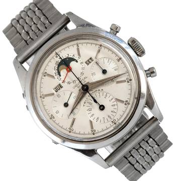  Universal Genève Tri-Compax Chronograph 22297-3 Tri-Compax full calendar Moonphase TOP Condition 1958's </h1> 