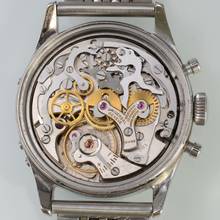 Thumbnail von Universal Genève Tri-Compax Chronograph 22297-3 Tri-Compax full calendar Moonphase TOP Condition 1958's </h1>