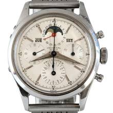 Thumbnail von Universal Genève Tri-Compax Chronograph 22297-3 Tri-Compax full calendar Moonphase TOP Condition 1958's </h1>