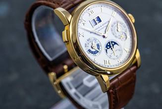 Thumbnail von A. Lange & Söhne Langematik Perpetual Calendar | 310.021 | in 18k Yellowgold | Full Set