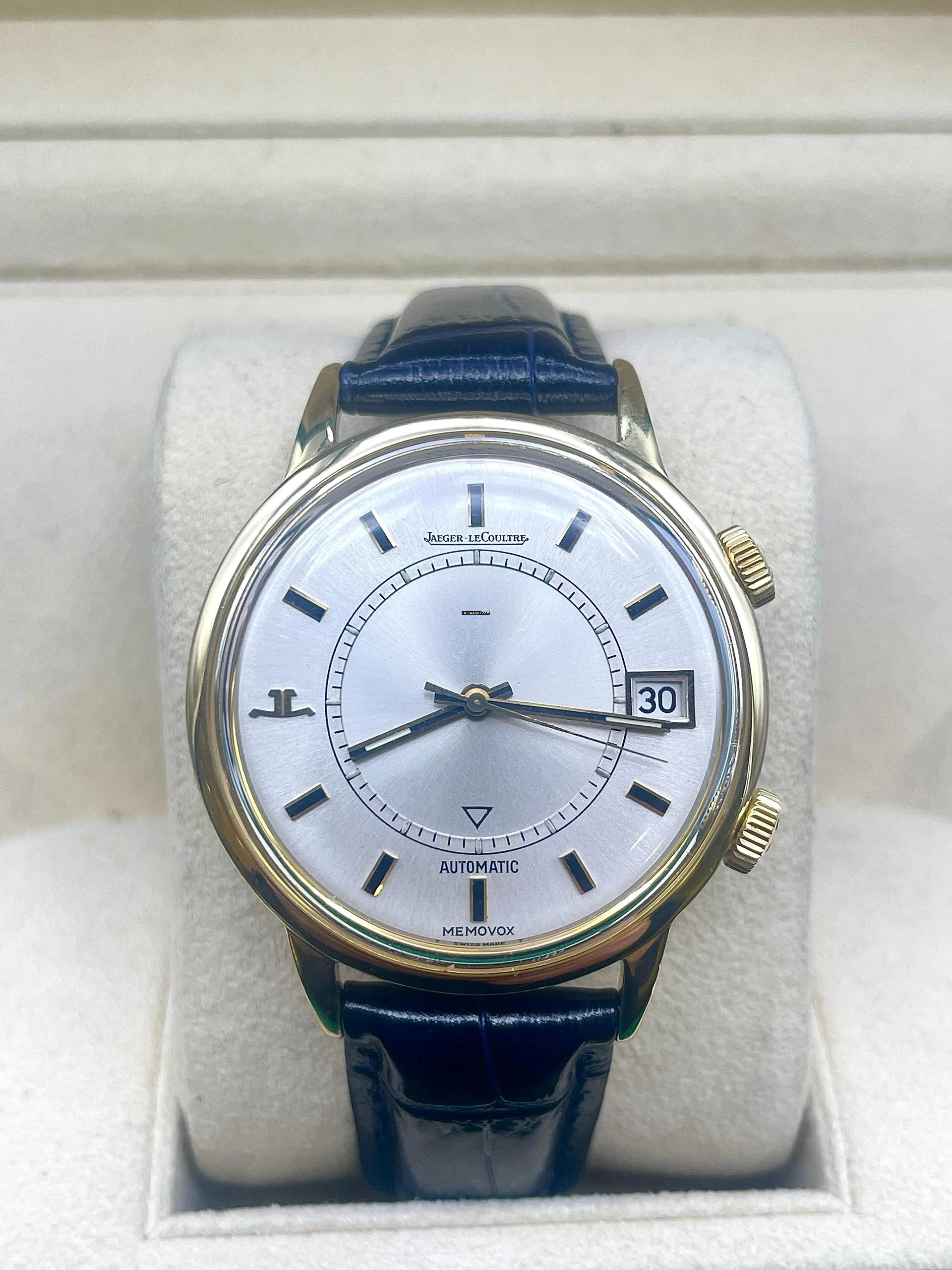  Jaeger-LeCoultre Memovox Yellowgold 18Kt. in Nice Condition FULL SERVICED 