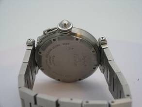 Thumbnail von Cartier Pasha C Edelstahl Damenuhr Inkl Papiere / Ref 2324 / Ø 35mm </h1>