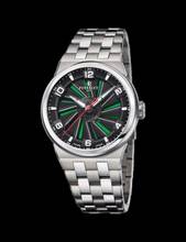 Thumbnail von Perrelet Turbine Titanium 41 Green optional in red blue and black Steel bracelet