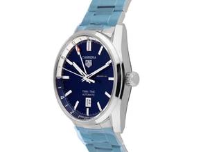 Thumbnail von TAG Heuer Carrera Calibre 7 Twin-Time Ref.WBN201A.BA0640 2023 Full Set Ungetragen