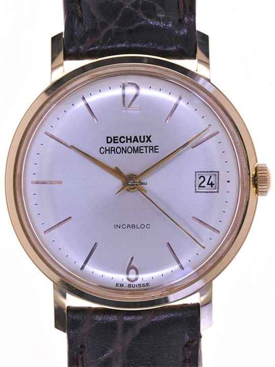  Dechaux Mans Wristwatch Chronomètre Chronometer # 1235 </h1> 