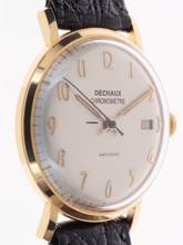 Thumbnail von Dechaux Gents Wristwatch Antichoc Chronomètre Chronometer # 2038 </h1>