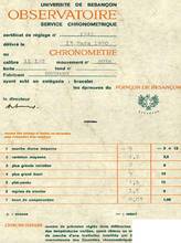 Thumbnail von Dechaux Gents Wristwatch Antichoc Chronomètre Chronometer # 2038 </h1>