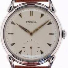 Thumbnail von Eterna Gents manual wind oversized Wristwatch </h1>