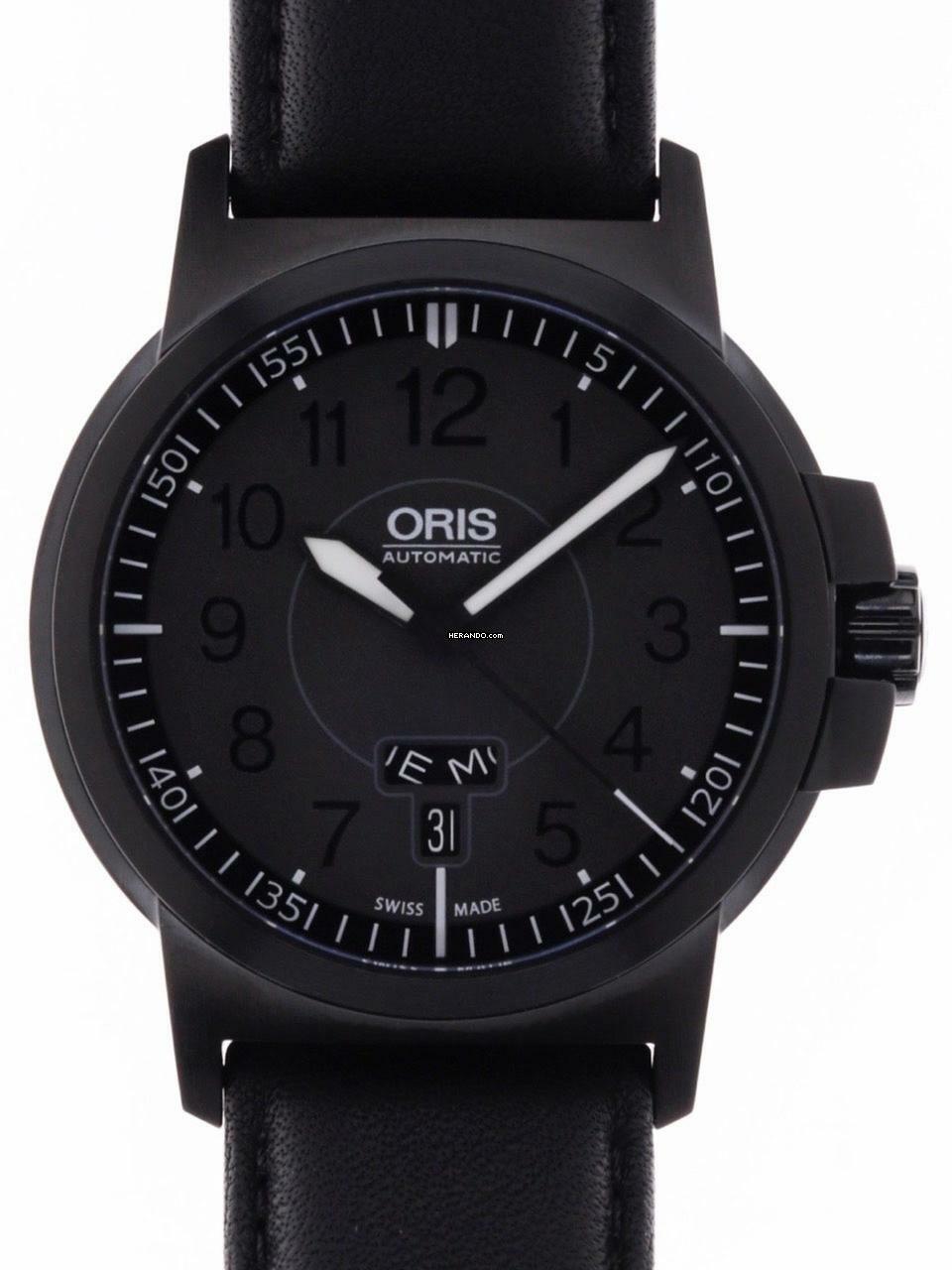  Oris Gents Automatic Pilots Wristwatch BC3 Advanced Day Date  