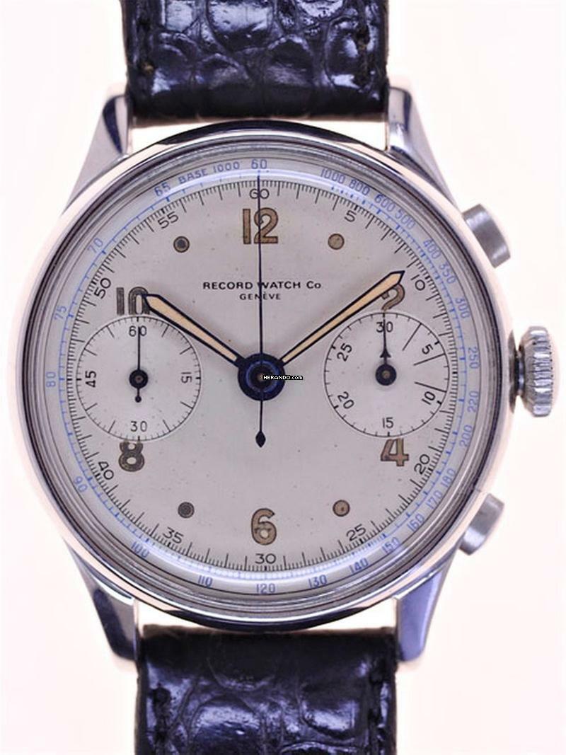 Record Gents Wristwatch Chronograph </h1>