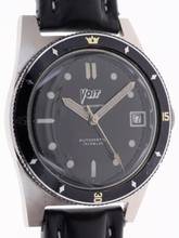Thumbnail von Voit Gents automatic Divers Wristwatch Super – Waterproof SDW-2 Skin Diving Watch also called Date-C-Matic </h1>
