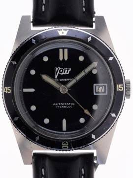  Voit Gents automatic Divers Wristwatch Super – Waterproof SDW-2 Skin Diving Watch also called Date-C-Matic </h1> 