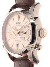 Thumbnail von Oris For its centenary Oris launches the Oris Centennial Set 1904 Limited Edition includes an Artelier Worldtimer Automatic Stainless Steel Wristwatch and an 8-Day Alarm Travel clock one of the company’s most iconic historic designs. It is limited to 1