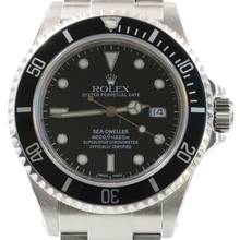 Thumbnail von Rolex Sea-Dweller 4000 16600 Date black Luminova dial Full Set TOP Condition 1999’s </h1>