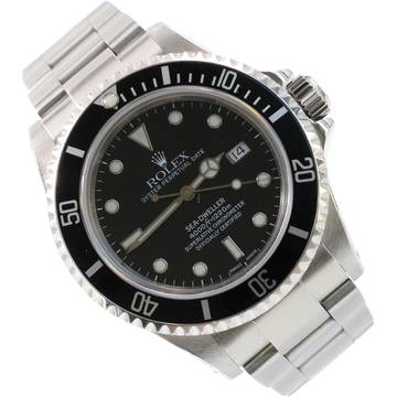  Rolex Sea-Dweller 4000 16600 Date black Luminova dial Full Set TOP Condition 1999’s </h1> 