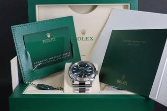 Thumbnail von Rolex Datejust 41 Mint Green Dial 2022