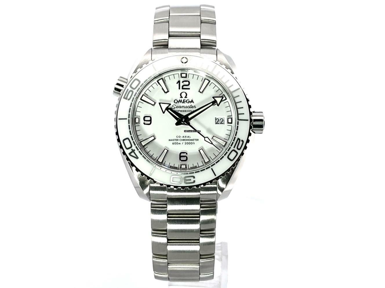  Omega Seamaster Planet Ocean Master Chronometer 39,5 Weiß 215.30.40.20.04.001 </h1> 