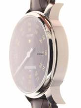 Thumbnail von Meistersinger Gents Single Hand Automatic Chiming Hour Wristwatch Bell Hora Black with Gold REF. BH0902G </h1>