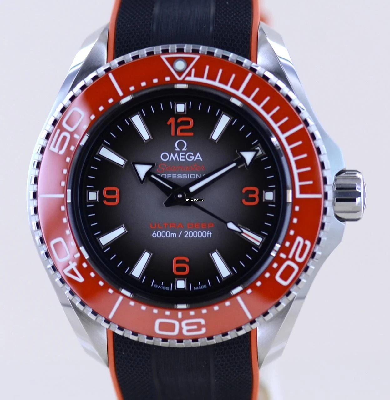 Omega Seamaster Ultra Deep 6000M Planet Ocean Ultra Deep grey Dial Co-Axial 45,5mm 6000 Meter Diver B+P </h1>