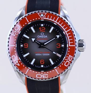  Omega Seamaster Ultra Deep 6000M Planet Ocean Ultra Deep grey Dial Co-Axial 45,5mm 6000 Meter Diver B+P </h1> 