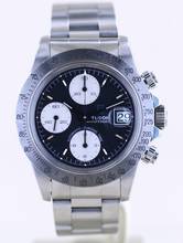 Thumbnail von Tudor Oysterdate Big Block 94300 Panda Matte Dial Automatic Oysterband Chronograph Top </h1>