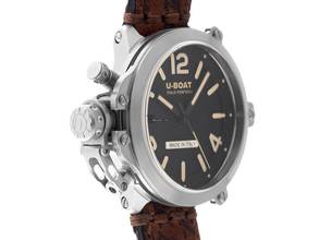 Thumbnail von U-Boat Capsule Stahl Automatik Armband Leder Limitiert 45mm Ref.8809 Box&Pap. Full Set Neu