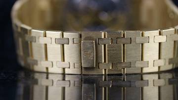 Thumbnail von Audemars Piguet Royal Oak Jumbo 20th Anniversary - Yellow Gold - Black Dial - Full Revison - like New - 1993