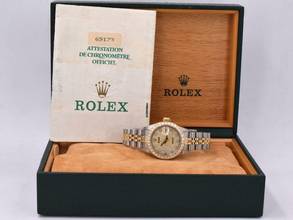 Thumbnail von Rolex Lady-Datejust 69173 Jubilee Diamonds Dial & After Diamonds Bezel - Full Set 26mm