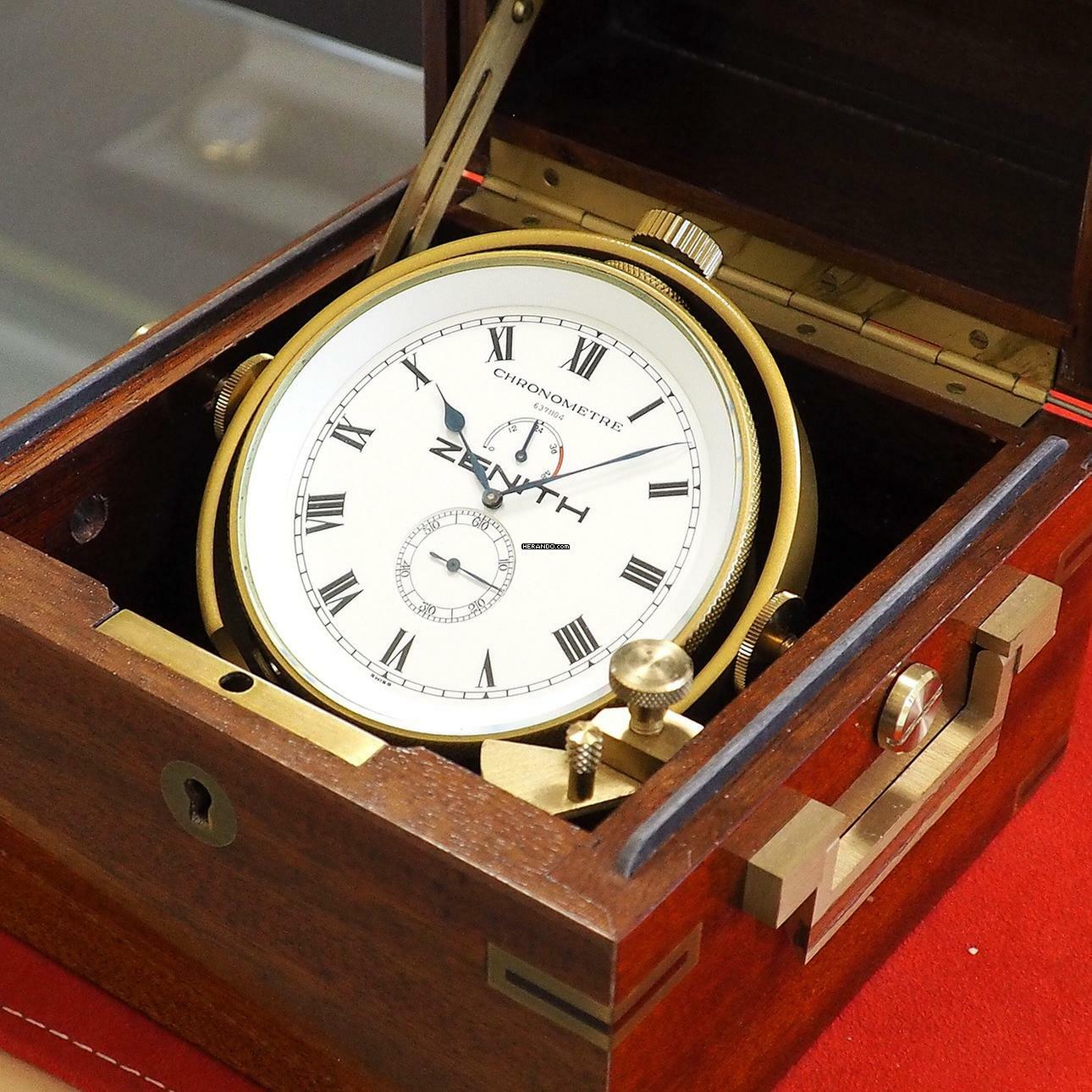 Thumbnail von Zenith Desk Chronometer Schiffs-Chronometer top condition