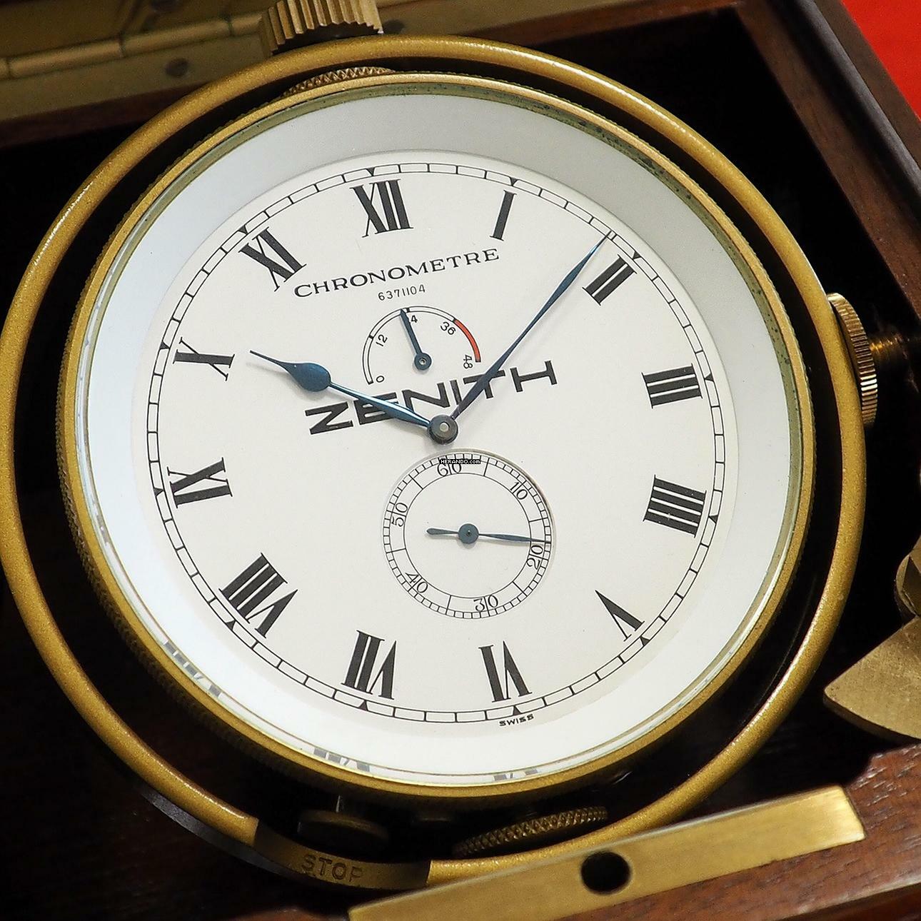 Thumbnail von Zenith Desk Chronometer Schiffs-Chronometer top condition